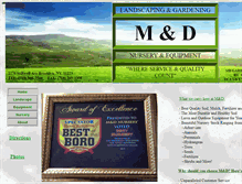 Tablet Screenshot of mdgardens.com